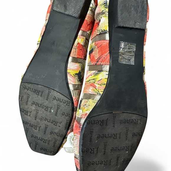 J.Renee Multicolor Flats with White and Gold Accents - Picture 5 of 5